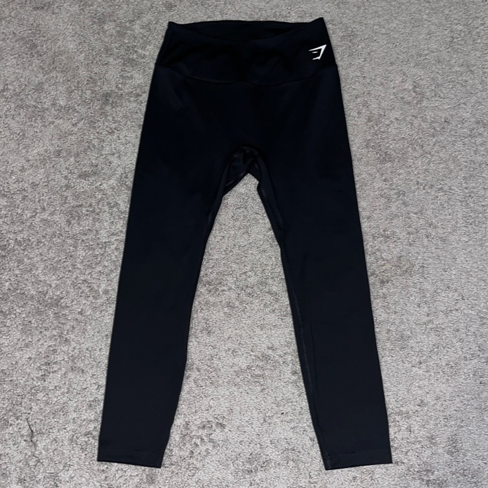 Gym shark leggings 7/8 length black large